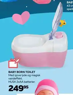 Legekæden BABY BORN TOILET, DKK 249.95 tilbud