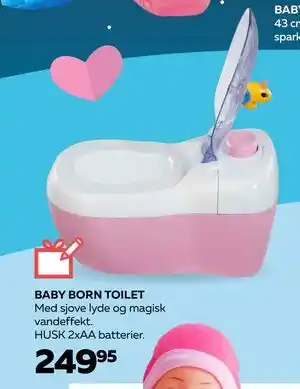 Legekæden BABY BORN TOILET, DKK 249.95 tilbud