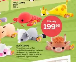 Legekæden HUG A LUMPS, DKK 199.95 tilbud