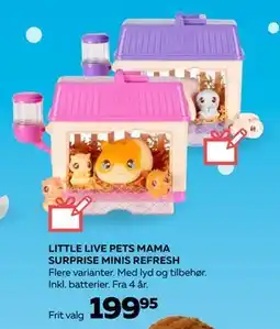 Legekæden LITTLE LIVE PETS MAMA SURPRISE MINIS REFRESH, DKK 199.95 tilbud