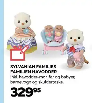 Legekæden SYLVANIAN FAMILIES FAMILIEN HAVODDER, DKK 329.95 tilbud