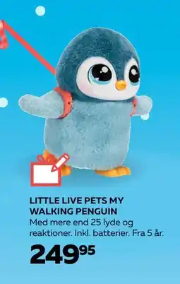 Legekæden LITTLE LIVE PETS MY WALKING PENGUIN, DKK 249.95 tilbud
