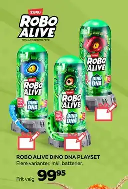 Legekæden ROBO ALIVE DINO DNA PLAYSET, DKK 99.95 tilbud