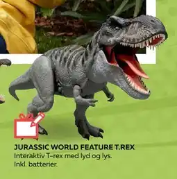 Legekæden JURASSIC WORLD FEATURE T.REX, DKK 429.95 tilbud