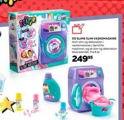 Legekæden SO SLIME SLIM VASKEMASKINE, DKK 249.95 tilbud