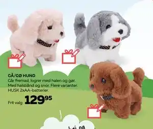 GÅ/GØ HUND, DKK 129.95