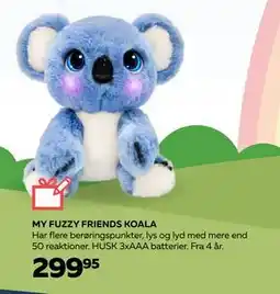 Legekæden MY FUZZY FRIENDS KOALA, DKK 299.95 tilbud