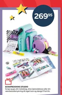 Legekæden SCRAPBOOKING STUDIO, DKK 269.95 tilbud