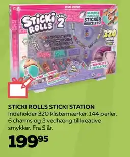 Legekæden STICKI ROLLS STICKI STATION, DKK 199.95 tilbud