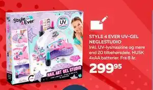 Legekæden STYLE 4 EVER UV-GEL NEGLESTUDIO, DKK 299.95 tilbud
