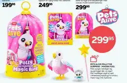 Legekæden PETS ALIVE POLLY THE SURPRISE - MAGISK FUGL, DKK 299.95 tilbud