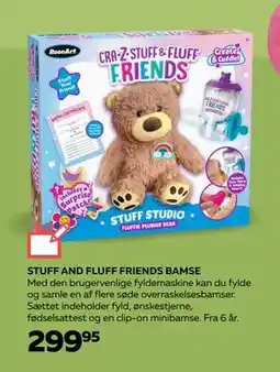 Legekæden STUFF AND FLUFF FRIENDS BAMSE, DKK 299.95 tilbud