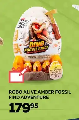 Legekæden ROBO ALIVE AMBER FOSSIL FIND ADVENTURE, DKK 179.95 tilbud