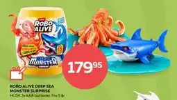 Legekæden ROBO ALIVE DEEP SEA MONSTER SURPRISE, DKK 179.95 tilbud