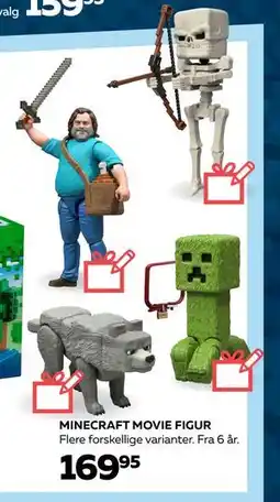 Legekæden MINECRAFT MOVIE FIGUR, DKK 169.95 tilbud