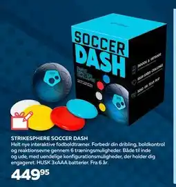 Legekæden STRIKESPHERE SOCCER DASH, DKK 449.95 tilbud