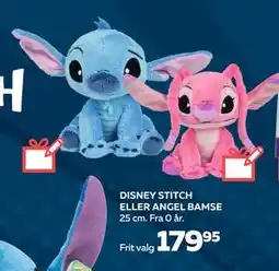 Legekæden DISNEY STITCH ELLER ANGEL BAMSE, DKK 179.95 tilbud