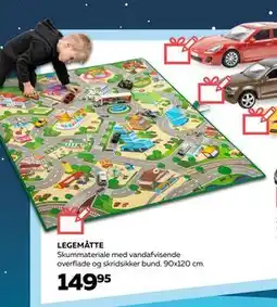 Legekæden LEGEMÅTTE, DKK 149.95 tilbud