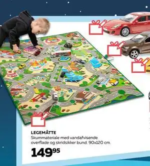 Legekæden LEGEMÅTTE, DKK 149.95 tilbud