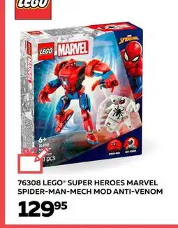 Legekæden 76308 LEGO SUPER HEROES MARVEL SPIDER-MAN-MECH MOD ANTI-VENOM, DKK 129.95 tilbud