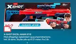 Legekæden X-SHOT EXCEL HAWK EYE, DKK 99.95 tilbud