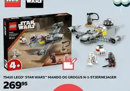 Legekæden LEGO STAR WARS MANDO OG GROGUS N-1-STJERNEJAGER, DKK 269.95 tilbud