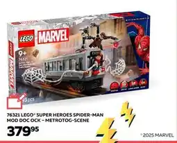Legekæden 76321 LEGO SUPER HEROES SPIDER-MAN MOD DOC OCK – METROTOG-SCENE, DKK 379.95 tilbud