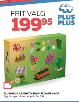 Legekæden PLUS-PLUS LEARN TO BUILD FLOWER SHOP, DKK 199.95 tilbud