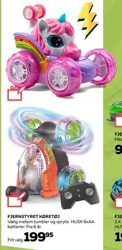 Legekæden FJERNSTYRET KØRETØJ, DKK 199.95 tilbud