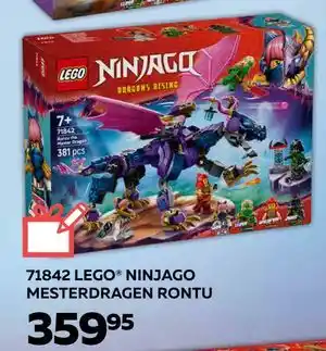 Legekæden NINJAGO MESTERDRAGEN RONTU, DKK 359.95 tilbud