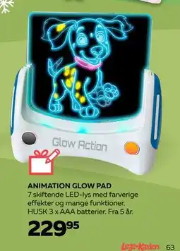 Legekæden ANIMATION GLOW PAD, DKK 229.95 tilbud