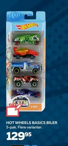 Legekæden HOT WHEELS BASICS BILER, DKK 129.95 tilbud