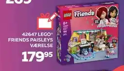 Legekæden 42647 LEGO. FRIENDS PAISLEYS VÆRELSE, DKK 179.95 tilbud