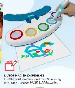 Legekæden LIL’TOT MAGISK LYSPENSÆT, DKK 249.95 tilbud