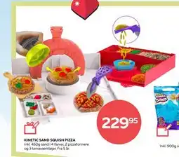 Legekæden KINETIC SAND SQUISH PIZZA, DKK 229.95 tilbud