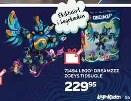 Legekæden 71494 LEGO DREAMZZZ ZOEYS TIDSUGLE, DKK 229.95 tilbud