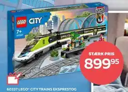 Legekæden LEGO CITY TRAINS EKSPRESTOG, DKK 899.95 tilbud