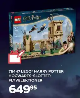 Legekæden 76447 LEGO HARRY POTTER HOGWARTS-SLOTTET: FLYVELEKTIONER, DKK 649.95 tilbud