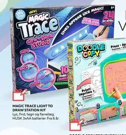 Legekæden MAGIC TRACE LIGHT TO DRAW STATION KIT, DKK 249.95 tilbud