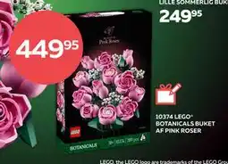 Legekæden BOTANICALS BUKET AF PINK ROSER, DKK 449.95 tilbud