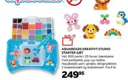 Legekæden AQUABEADS KREATIVT STUDIO STARTER SÆT, DKK 249.95 tilbud