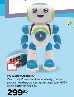 Legekæden POWERMAN JUNIOR, DKK 299.95 tilbud