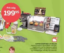 Legekæden COFFEE SHOP MED LYS OG LYD, DKK 199.95 tilbud