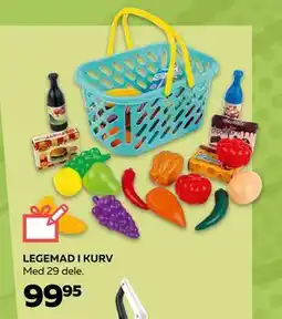 Legekæden LEGEMAD I KURV, DKK 99.95 tilbud