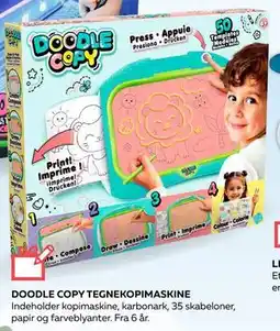 Legekæden DOODLE COPY TEGNEKOPIMASKINE, DKK 249.95 tilbud