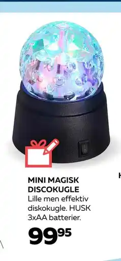 Legekæden MINI MAGISK DISCOKUGLE, DKK 99.95 tilbud