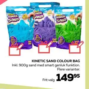 Legekæden KINETIC SAND COLOUR BAG, DKK 149.95 tilbud