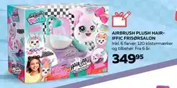 Legekæden AIRBRUSH PLUSH HAIRIFFIC FRISØRSALON, DKK 349.95 tilbud