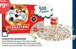 Legekæden VILDKATTEN 300 BRIKKER, DKK 179.95 tilbud