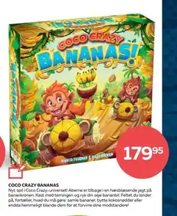 Legekæden COCO CRAZY BANANAS, DKK 179.95 tilbud